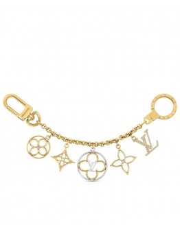 Louis Vuitton Flower Finesse Chain Bag Charm Golden