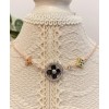 Louis Vuitton Idylle Blossom Xl Necklace 3 Golds And Diamonds Golden