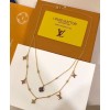 Louis Vuitton Idylle Blossom Charms Necklace 3 Golds And Diamonds Golden