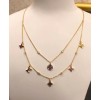 Louis Vuitton Idylle Blossom Charms Necklace 3 Golds And Diamonds Golden