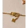 Louis Vuitton Idylle Blossom Charms Necklace 3 Golds And Diamonds Golden