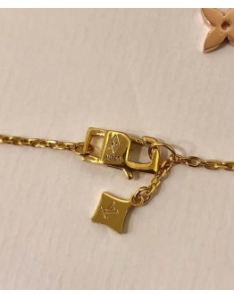 Louis Vuitton Idylle Blossom Charms Necklace 3 Golds And Diamonds Golden