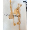 Louis Vuitton Mini LV Mismatched Earrings Golden