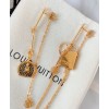Louis Vuitton Mini LV Mismatched Earrings Golden