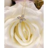 Louis Vuitton Star Blossom Pendant Pink Gold And Diamonds Golden