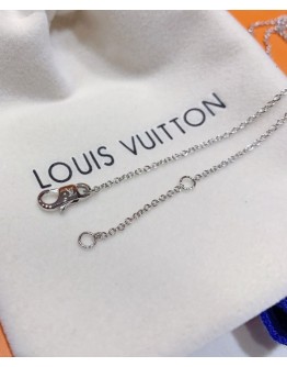 Louis Vuitton Star Blossom Pendant Pink Gold And Diamonds Silver