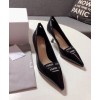 Dior J adior Patent Calfskin Pump Black