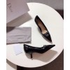Dior J adior Patent Calfskin Pump Black