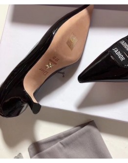 Dior J adior Patent Calfskin Pump Black