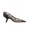 Dior Black And Nude Jadior Plumetis Pump Black