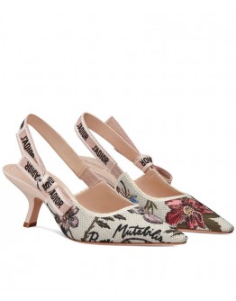 Dior J adior Slingback Pump Cream