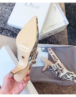 Dior J adior Slingback Pump Cream