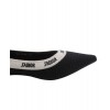 Dior JAdior Embroidered Ballet Flat Black