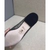 Dior Black And Nude Jadior Ballerina Plumetist Flat Black