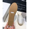 Dior Women Deep Granville Dior Oblique Embroidered Cotton Mule White