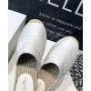 Dior Women Deep Granville Dior Oblique Embroidered Cotton Mule White