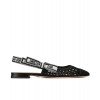 Dior Women Slingback Ballerina Flat Black