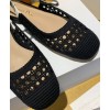 Dior Women Slingback Ballerina Flat Black