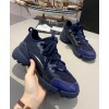 Dior Indigo Blue D-Connect Neoprene Sneaker