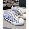 Dior B23 Low-Top Sneaker In Blue Dior Oblique
