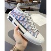Dior B23 Low-Top Sneaker In Blue Dior Oblique