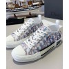 Dior B23 Low-Top Sneaker In Blue Dior Oblique