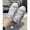 Dior B23 Low-Top Sneaker In Blue Dior Oblique