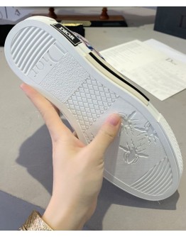 Dior B23 Low-Top Sneaker In Blue Dior Oblique