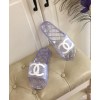 C-C Women Clear Jelly Slides