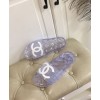 C-C Women Clear Jelly Slides
