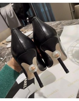 C-C Women Pearl high heels
