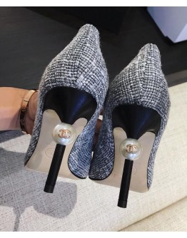 C-C Women Pumps G31983 Gray