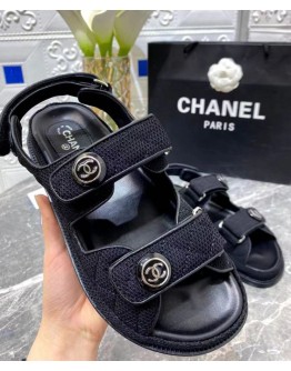 C-C Women Sandals G35927 Black