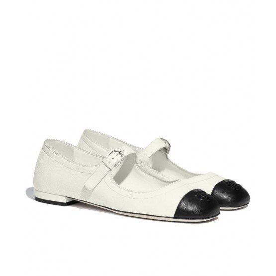 C-C Women Mary Janes White