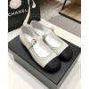 C-C Women Mary Janes White