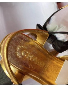 C-C Women Mary Janes Golden