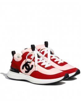 C-C Women Trainers G37122 Red