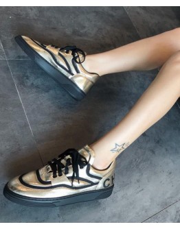 C-C Women Sneaker G35063 Golden