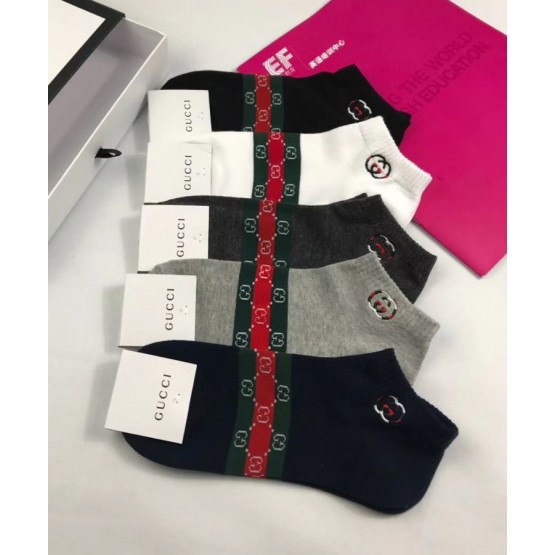 Gucci Short Socks With GG Logo