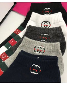 Gucci Short Socks With GG Logo