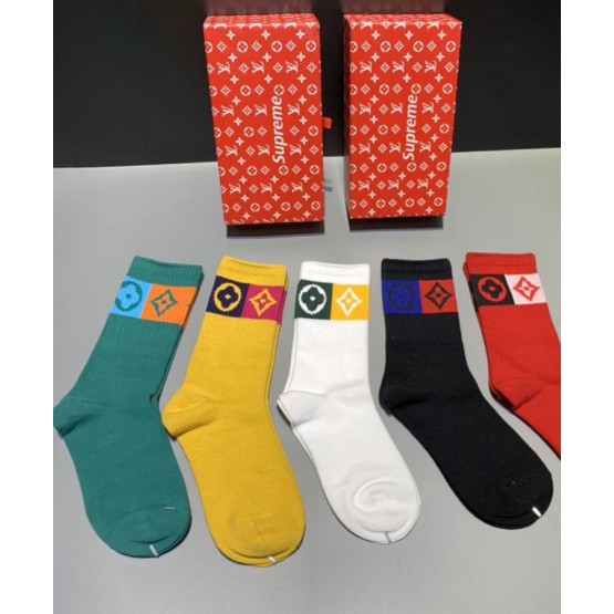 Louis Vuitton Cotton Socks