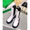 Bottega Veneta Women BV Tire Boots White
