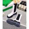 Bottega Veneta Women BV Tire Boots White