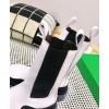 Bottega Veneta Women BV Tire Boots White