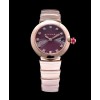 Bvlgari golden stainless steel and diamond watch Henna