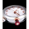 Bvlgari Lvcea 18ct pink-goldstainless steel and diamond watch White