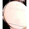 Bvlgari Lvcea White Dial Diamond Hour Markings Rose Gold Case With Diamonds Two Tone Bracelet White