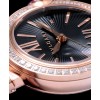 Bvlgari Lvcea Rose Gold Case With Diamonds Automatic WatchB lack
