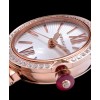 Bvlgari Lvcea Rose Gold Case With Diamonds Automatic Watch White