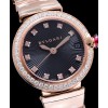 Bvlgari Lvcea Diamonds Automatic Watch Black